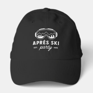 Apres ski party mountain cabin winter girls trip performance cap