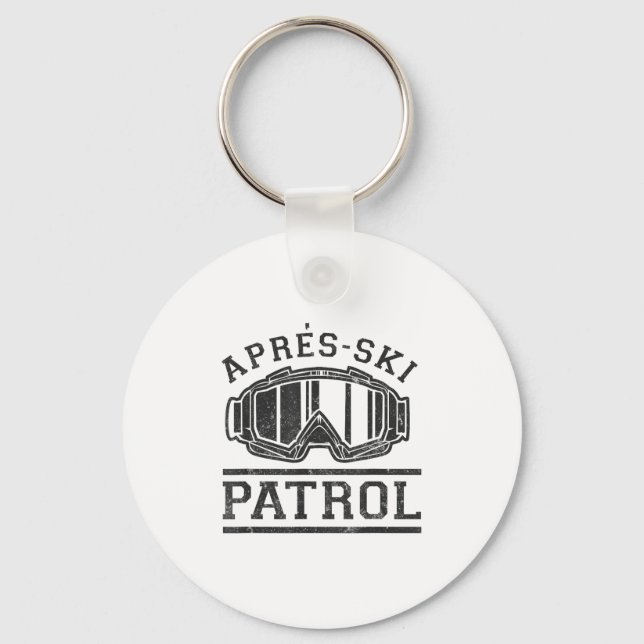 Apres Ski Patrol _1  Keychain (Front)