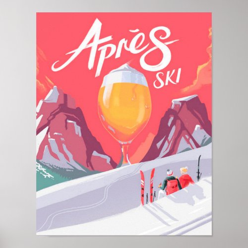 Apres Ski Poster