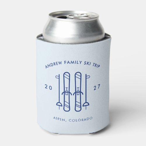 Apres Ski Trip Favors Family Ski Weekend Gifts Can Cooler