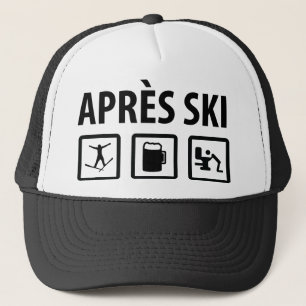 apres ski trucker hat