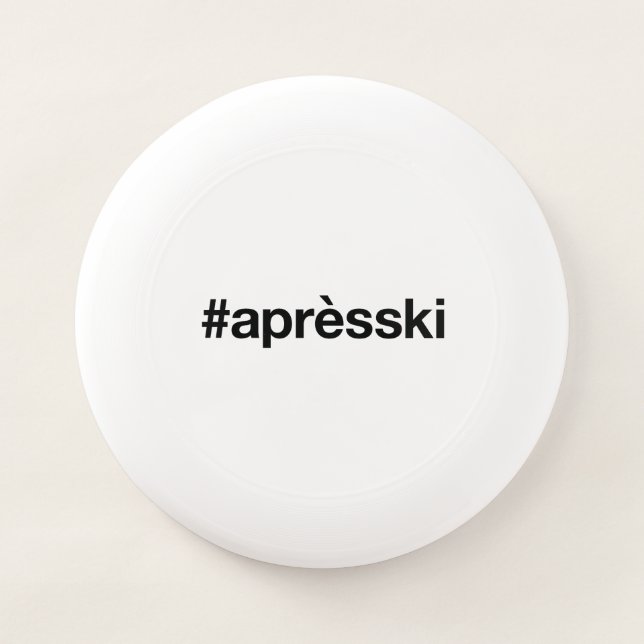 Apres-ski Wham-O Frisbee (Front)