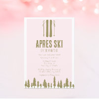 Apres Ski Winter Theme Baby Shower