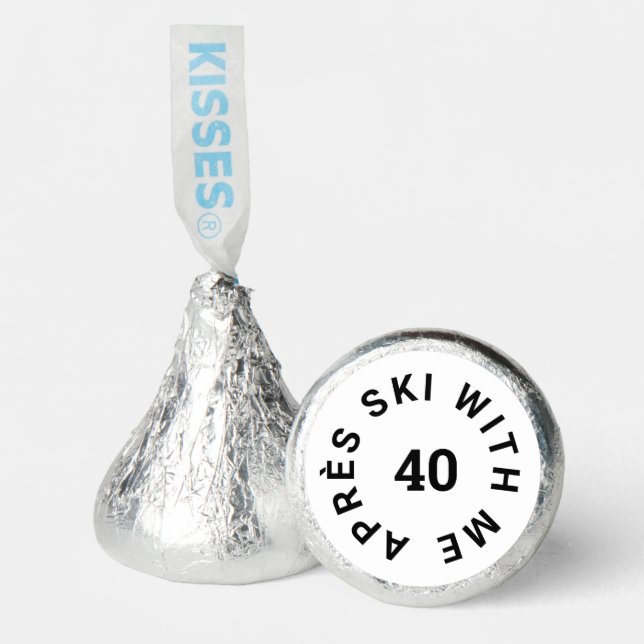 Après Ski With Me 40 Ski Theme Party Favor (Front)
