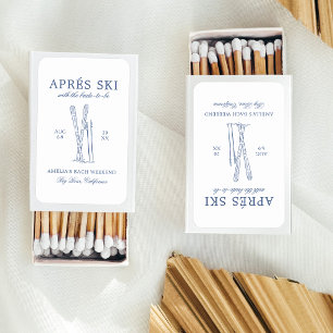 Après Ski With The Bride to Be Bach Weekend Matchboxes