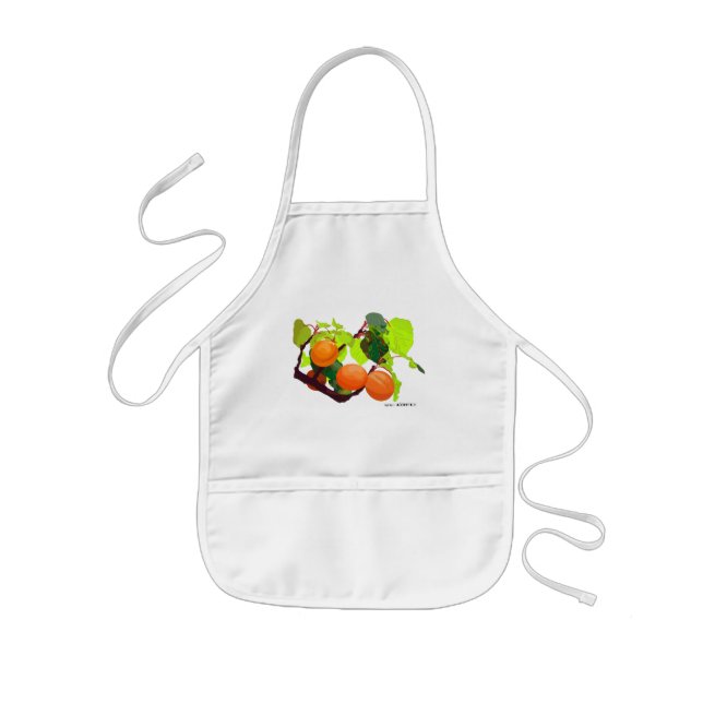 Apricot ADDICTION Kids' Apron (Front)