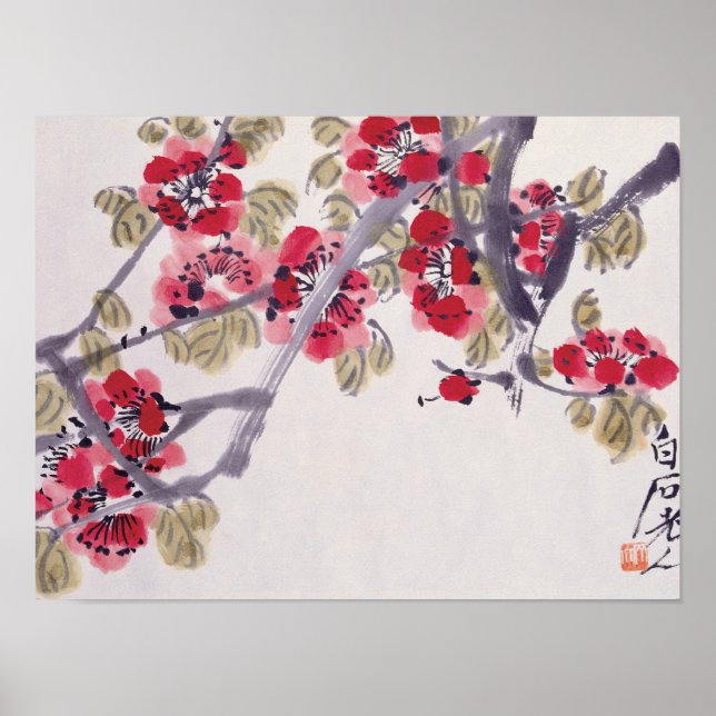 Apricot Blossoms Print (Front)