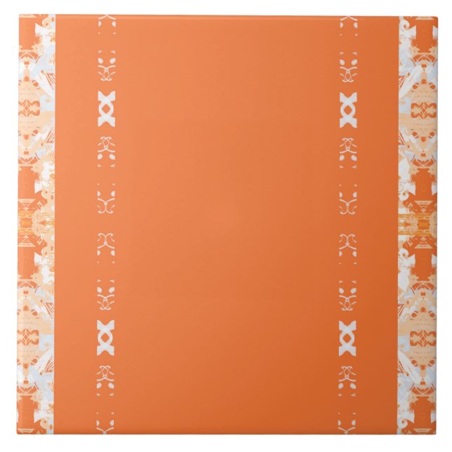 Apricot Breeze Ceramic Tile (Front)