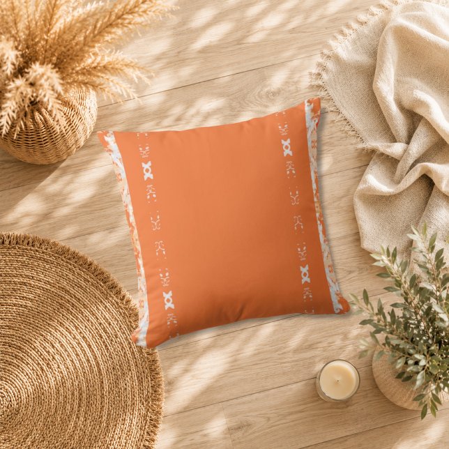 Apricot Breeze Throw Pillow (Creator Uploaded)