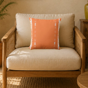 Apricot Breeze Throw Pillow