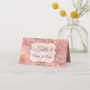 Apricot Crush Succulent Colours Place Card