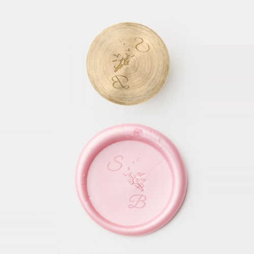 Apricot Crush Succulent Colours Wax Seal Stamp