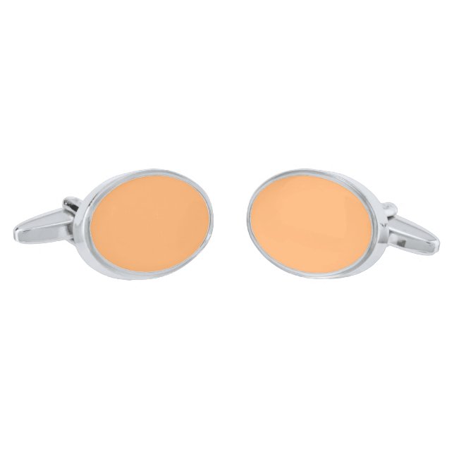 Apricot  cufflinks (Angled)
