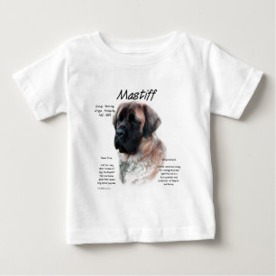 Apricot Fluffy Mastiff History Baby T-Shirt