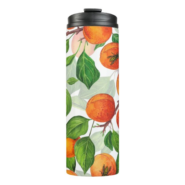 Apricot garden 3 thermal tumbler (Front)