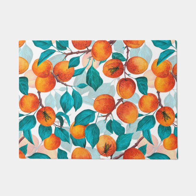 Apricot garden 4 doormat (Front)