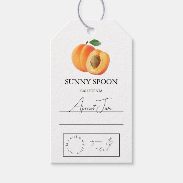 Apricot Hang Tag (Front)