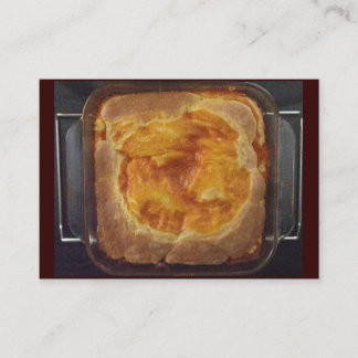 Apricot Jam Pound Cake Business Card