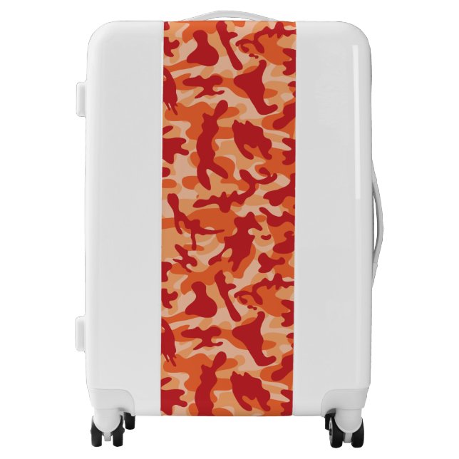 Apricot Lava Camouflage  Luggage (Front)