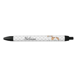 Apricot Mini Goldendoodle Cartoon Dog &amp; Name Pen