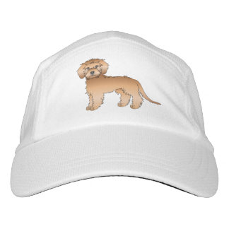 Apricot Mini Goldendoodle Cute Cartoon Dog Hat