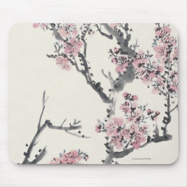 Apricot Mouse Pad (Front)