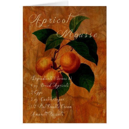 Apricot Mousse Cards (Front)
