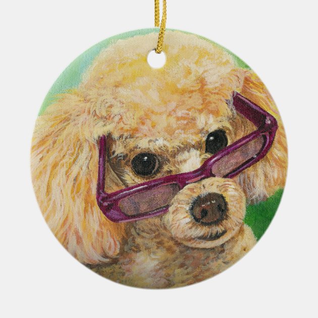 Apricot Poodle Keepsake/Jewellery Box Christmas Gift AD-CP7JB 