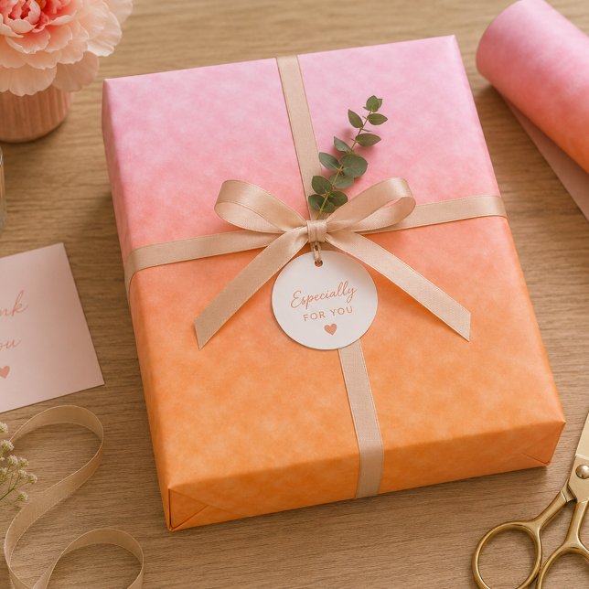 Apricot Skies Wrapping Paper Sheets (Creator Uploaded)