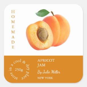 Apricot Small Business Label
