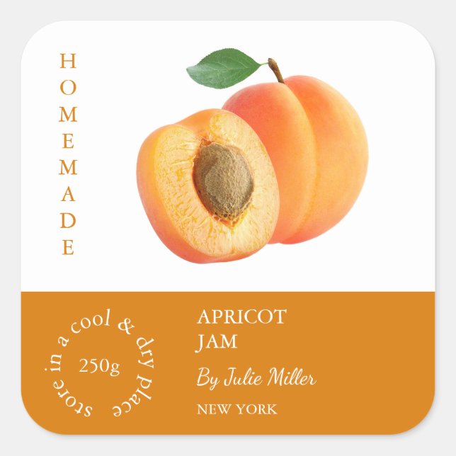 Apricot Small Business Label (Front)