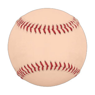 Apricot (solid color) Baseball