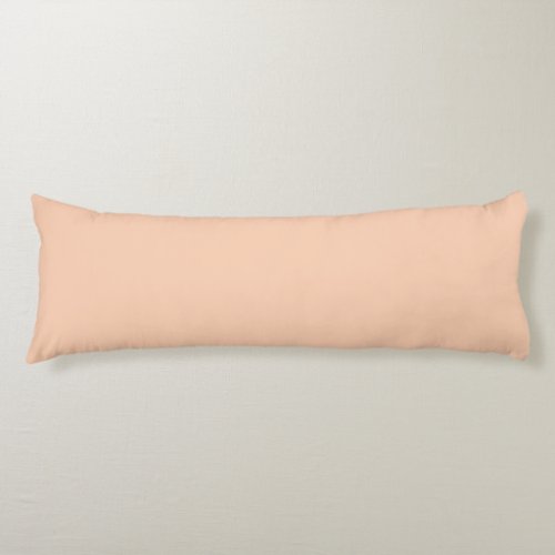  Apricot solid color 	 Body Pillow