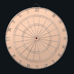 Apricot Solid Color | Classic | Elegant Dart Board<br><div class="desc">Apricot Solid Color | Classic | Elegant | Trendy | Stylish | Gift</div>