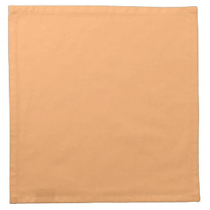 Apricot (solid color) cloth napkin