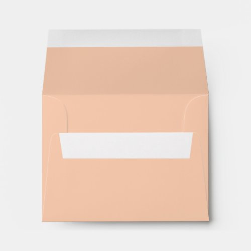  Apricot solid color 	 Envelope