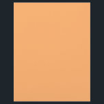 Apricot (solid color)  letterhead<br><div class="desc">Apricot (solid color)</div>