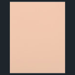 Apricot (solid color) 	 Letterhead<br><div class="desc">Apricot (solid color)</div>