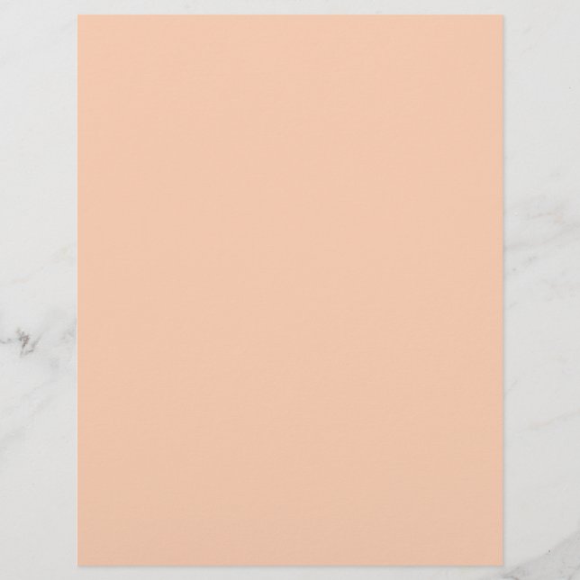  Apricot (solid color) 	 Letterhead (Front)