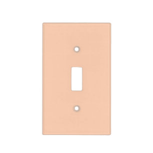  Apricot (solid color) 	 Light Switch Cover