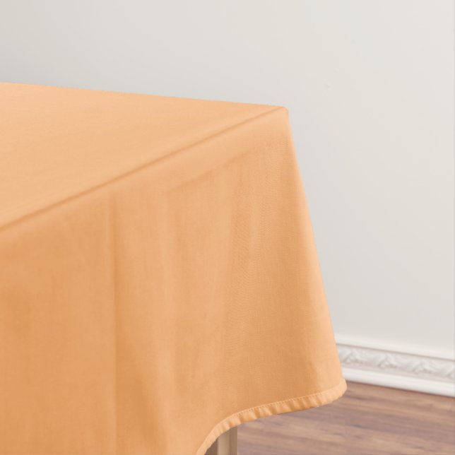 Apricot (solid color)  tablecloth (In Situ)