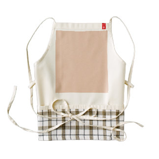 Apricot Star Dust Zazzle HEART Apron