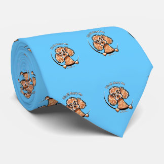 Apricot Toy Miniature Poodle IAAM Tie