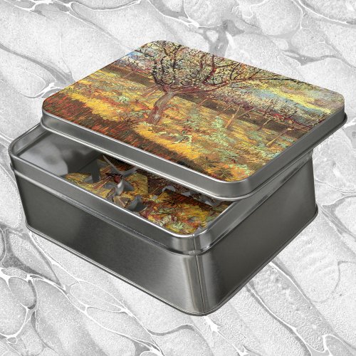 Apricot Trees in Blossom by Vincent van Gogh Jigsaw Puzzle