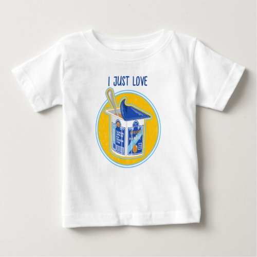 Apricot yogurt in a pottle baby T_Shirt