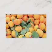 Apricots Business Cards (Back)