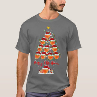 Apricots Fruit Lover Matching Santa Apricots Chris T-Shirt