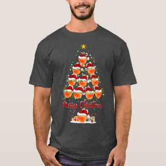 Apricots Fruit Lover Matching Santa Apricots Chris T-Shirt