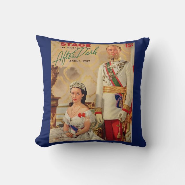 April 1939 Stage Magazine cover Throw Pillow (Front)