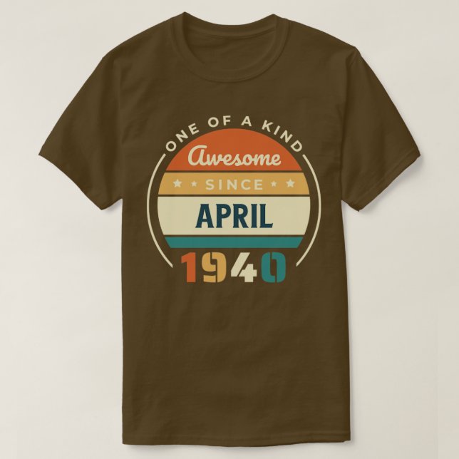 April 1940 T-Shirt (Design Front)